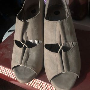 Dressbarn Brand Shoes. Open toe booties. 7M
